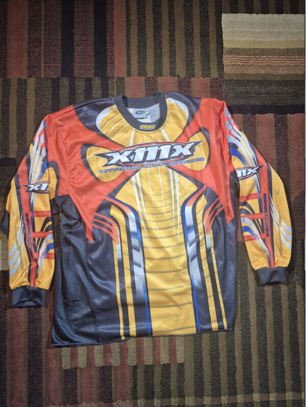 Athletic Works XMX MX1 Motocross Jersey Men's XL Orange